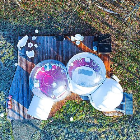 L Ost In Sensations -Hebergements Insolites Et Suites De Luxe Spa Sauna Piscine Foret Marcenais Buitenkant foto