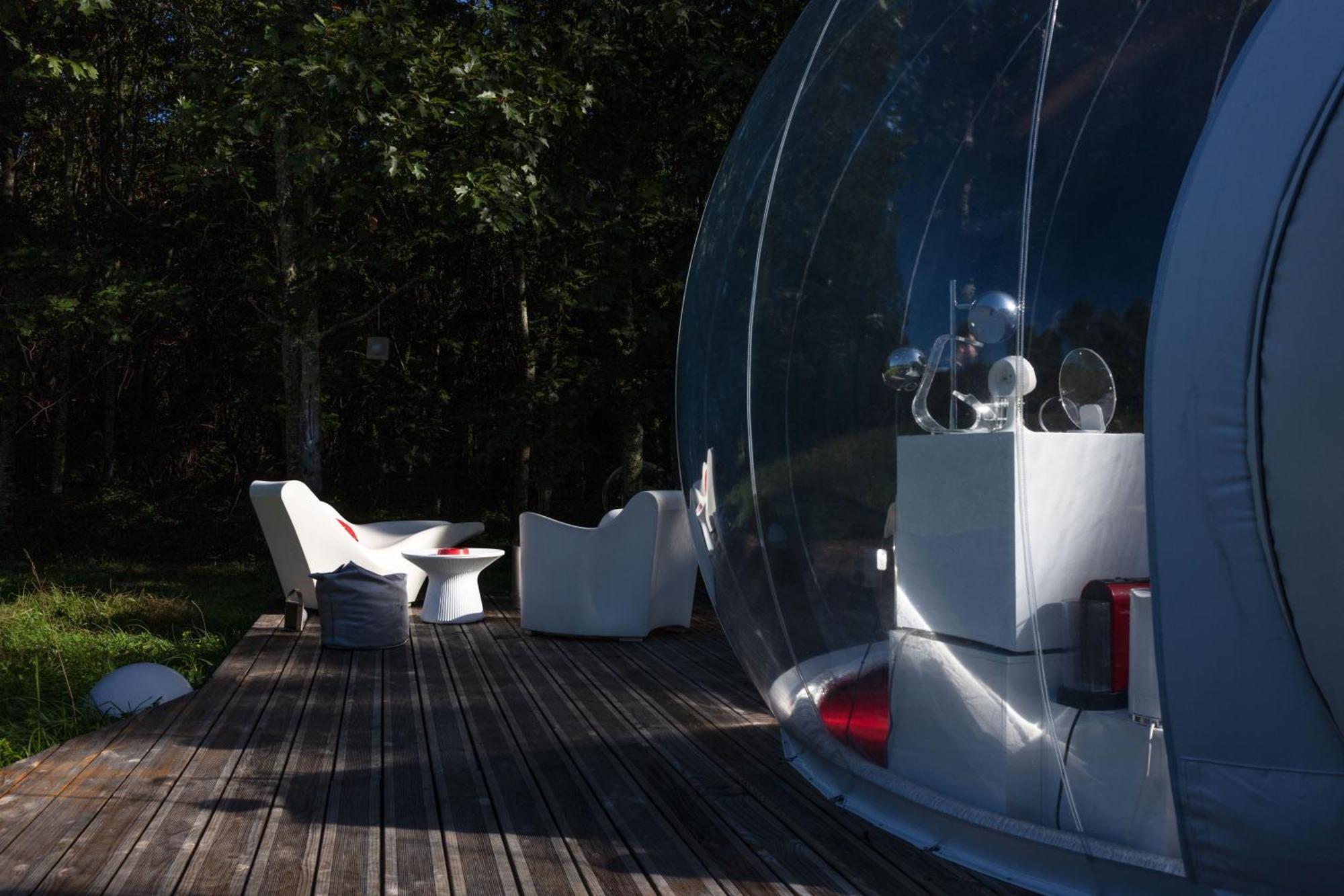 L Ost In Sensations -Hebergements Insolites Et Suites De Luxe Spa Sauna Piscine Foret Marcenais Buitenkant foto